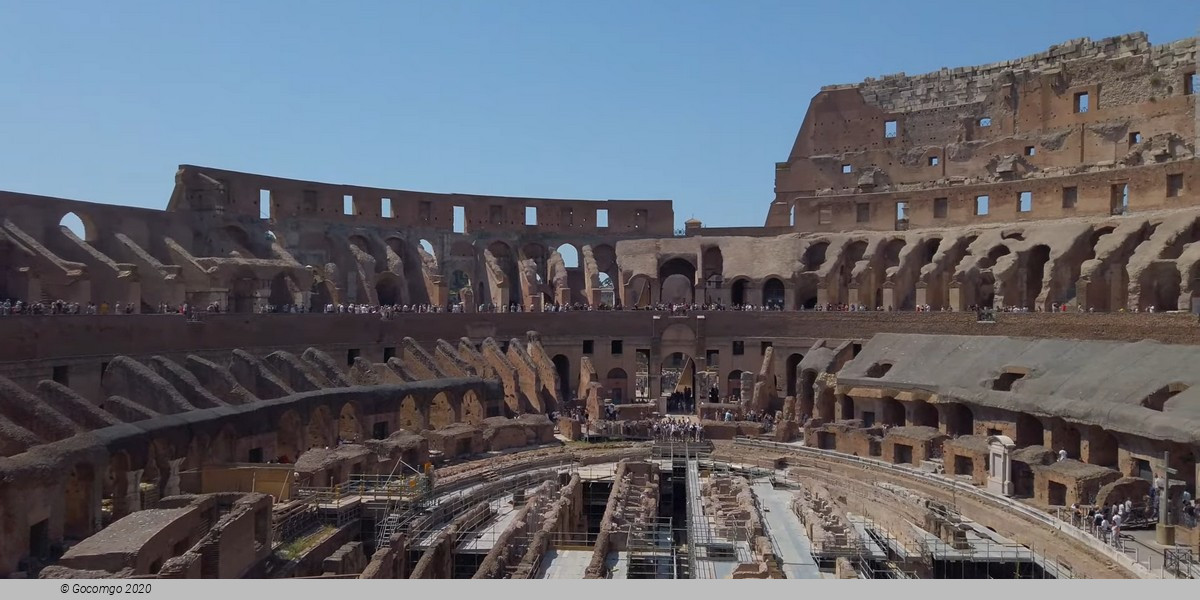 48h - Colosseum (1st Level, 3rd Level and Attic), Roman Forum and Palatin: Visits with the Panoramic Lift and Skip-the-Line Entry Tickets to 12 TOP-Areas