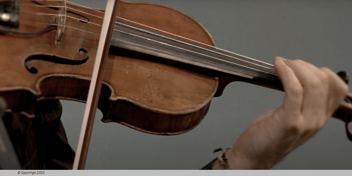 Marlis Petersen (soprano), Stephan Matthias Lademann (piano) and Gregor Hübner (violin), photo 1