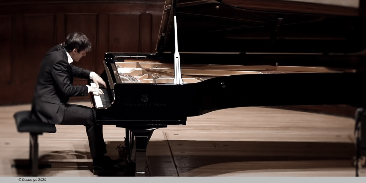 Piano recital by Aaron Pilsan »Bach: The Well-Tempered Clavier, Volume I«, photo 1