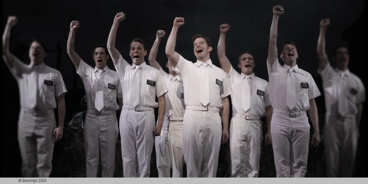 Scene 7 from the musical "The Book of Mormon" (West End production), photo 7