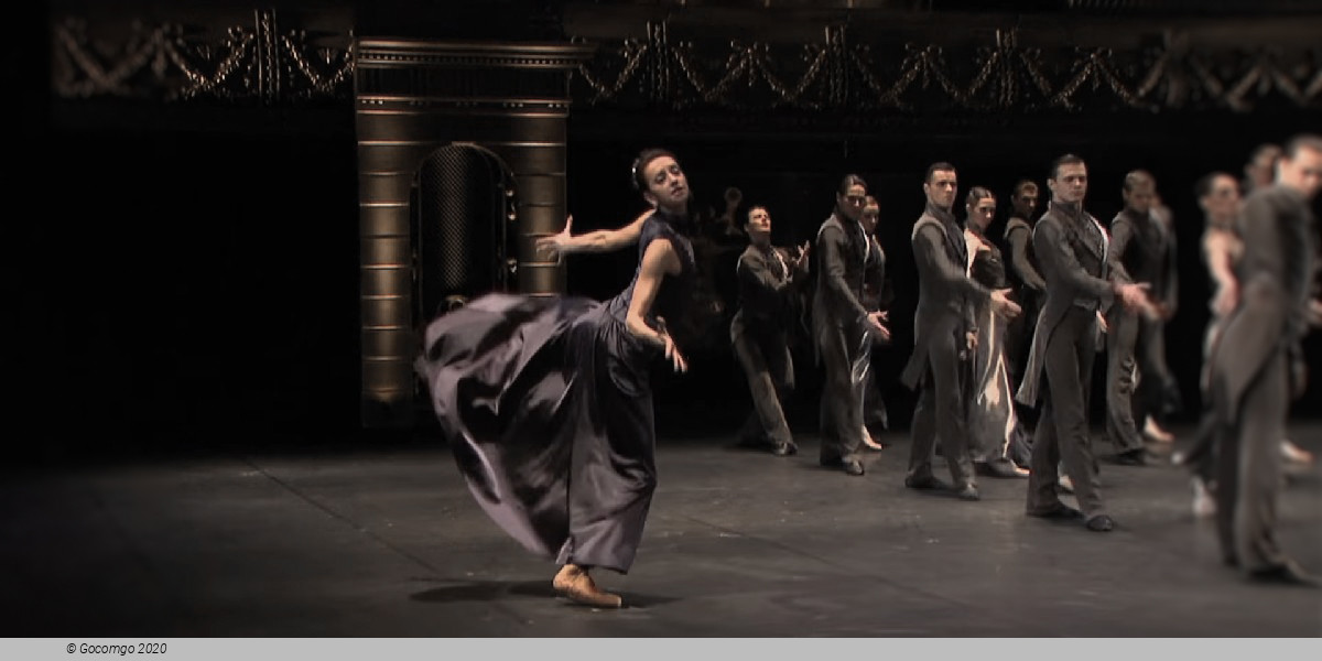 Scene 7 from the modern ballet "Anna Karenina", production by Boris Eifman