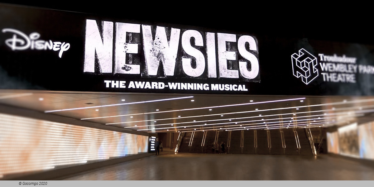 Feb  2025 Newsies The Musical (Troubadour Wembley Park Theatre) schedule & tickets