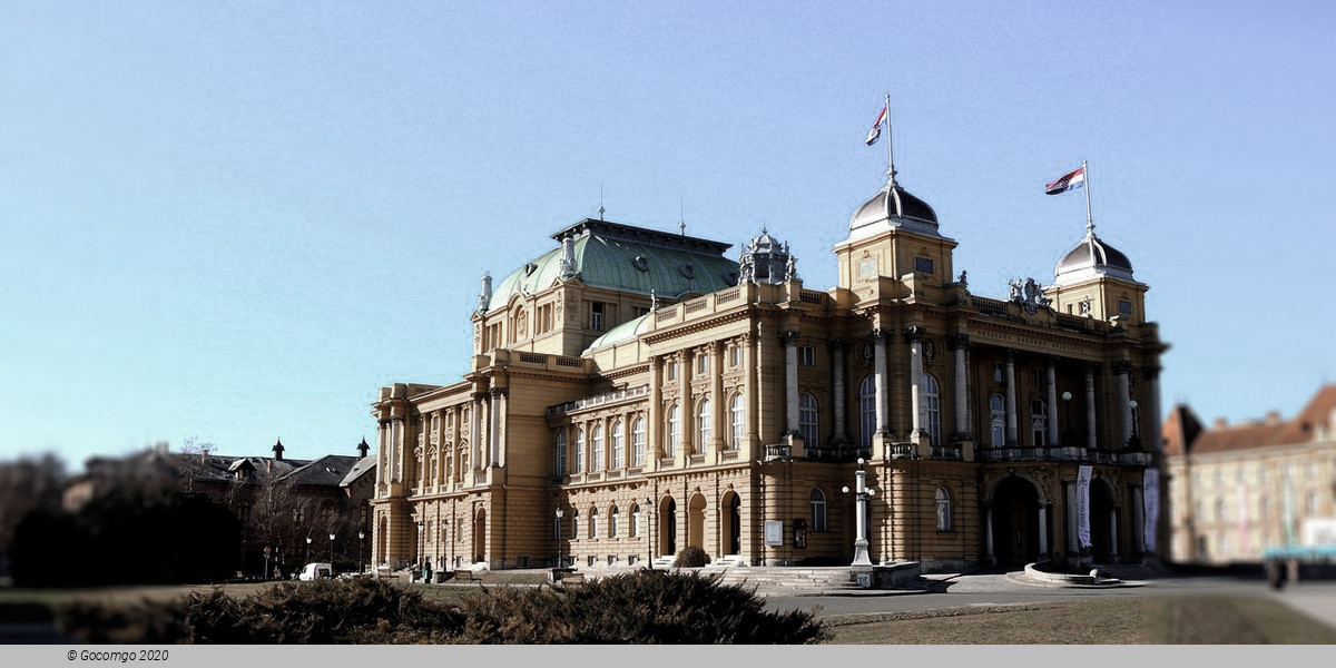 Croatian National Theatre in Zagreb