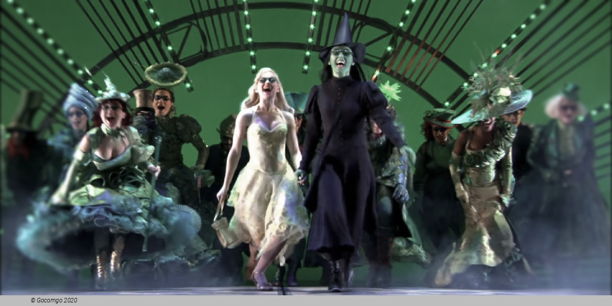 1 - 19 Sep 2024 Wicked (Apollo Victoria Theatre) schedule & tickets