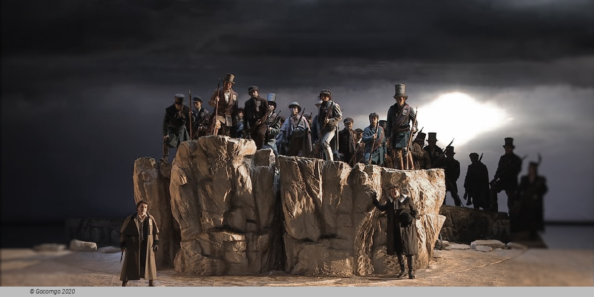 Scene 2 from the opera "Lucia di Lammermoor" at the New National Theater Tokyo, photo 8