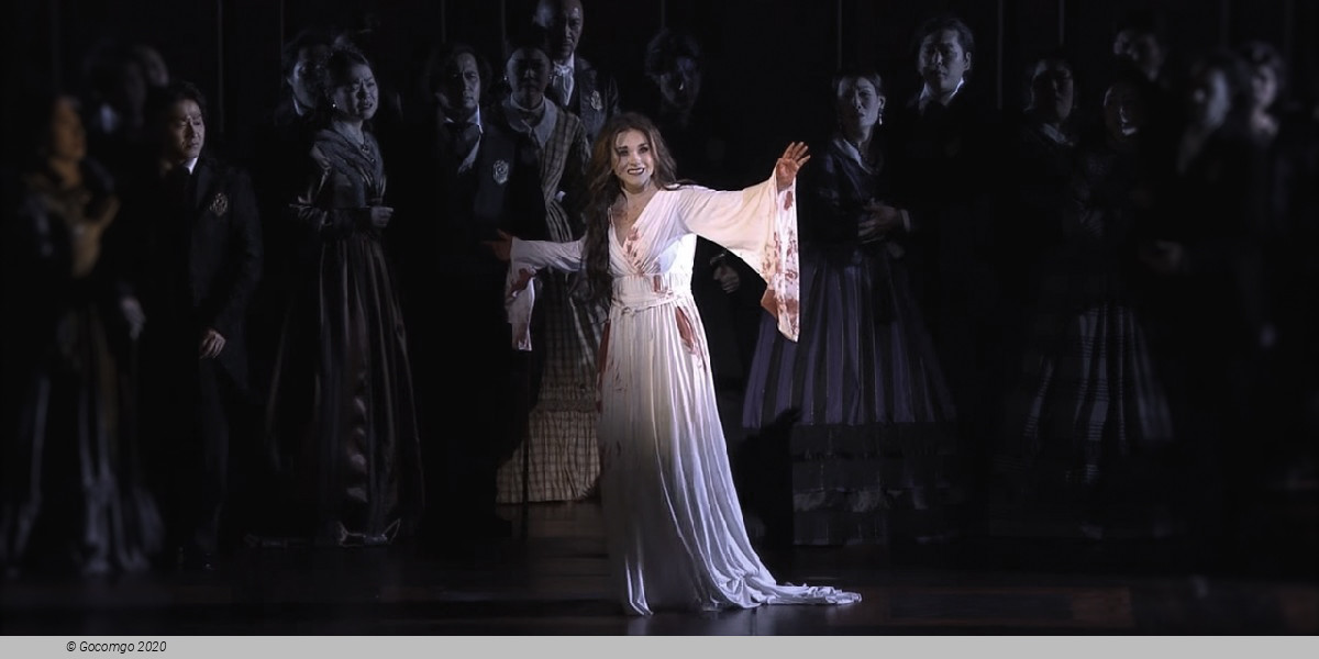 Scene 5 from the opera "Lucia di Lammermoor" at the New National Theater Tokyo, photo 10