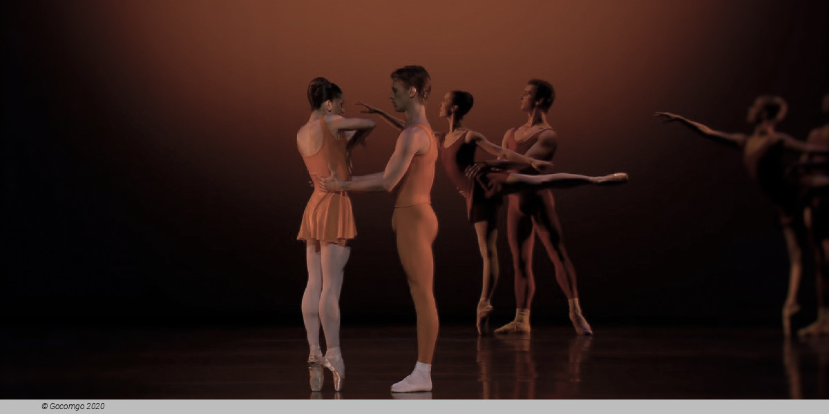 Scene 4 from the modern ballet "Concerto"