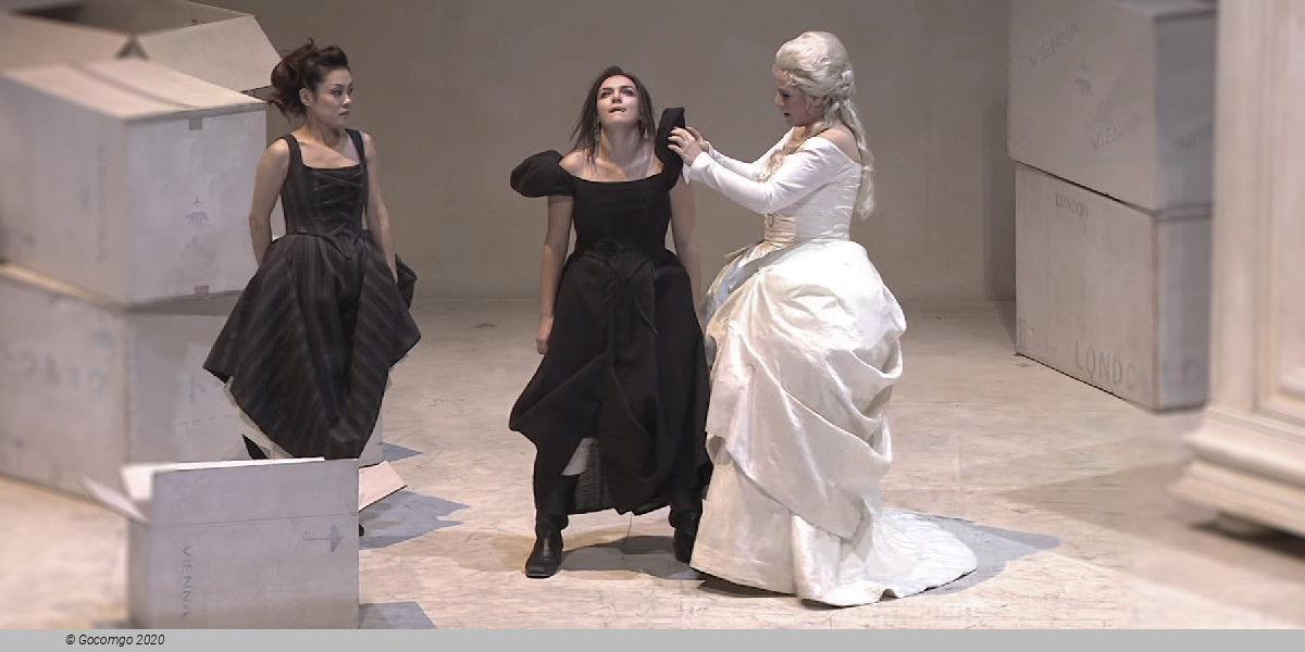 Scene 4 from the opera "Le Nozze di Figaro" on the stage of the New National Theater Tokyo, photo 10
