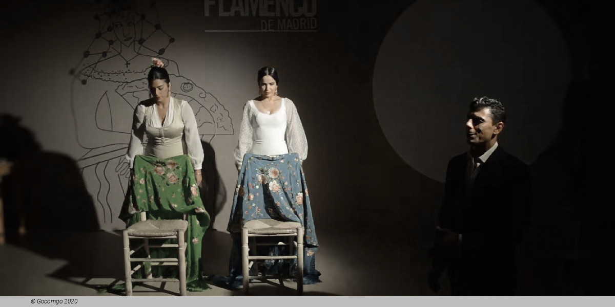 Scene 4 from the Traditional flamenco show "Viva Madrid Vivo"