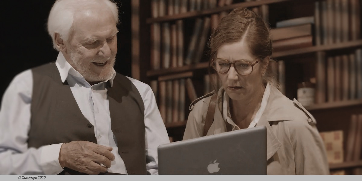 Scene 2 from the play "Mr. Pierre goes online", photo 1