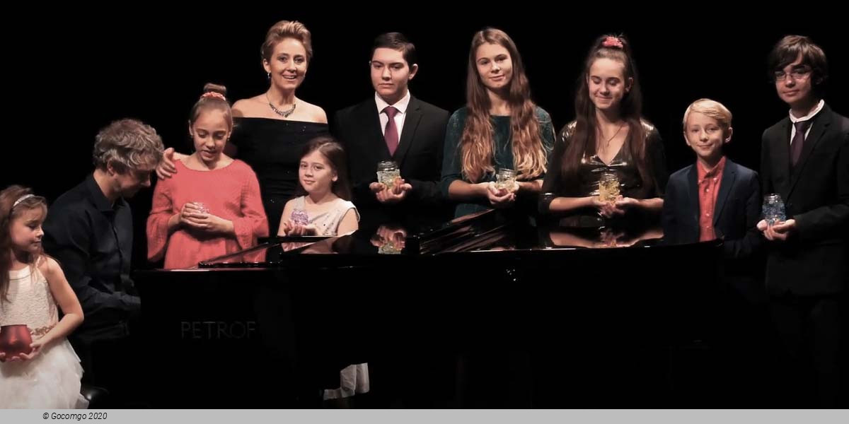 Сhildren from Vratislavov Elementary School, Prague 2 performing on Stage, photo 1