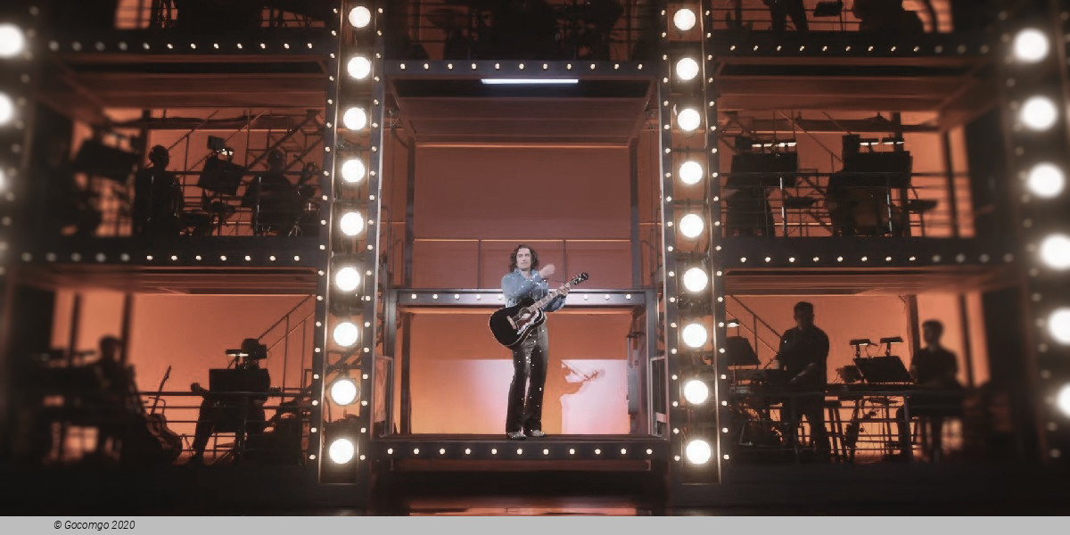 Scene 1 from the musical "A Beautiful Noise"