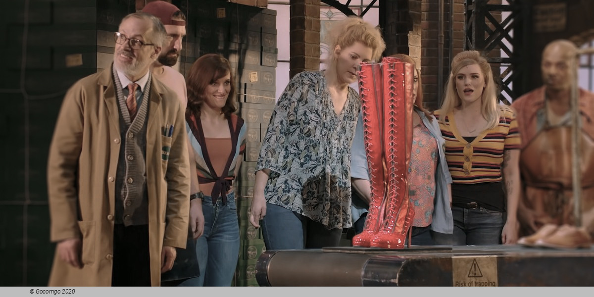 Scene 3 from the musical "Kinky Boots"