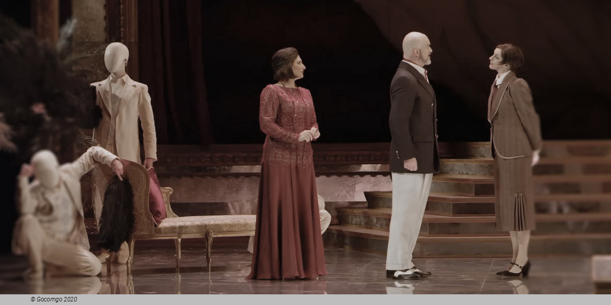 Scene 5 from the opera "La Rondine"