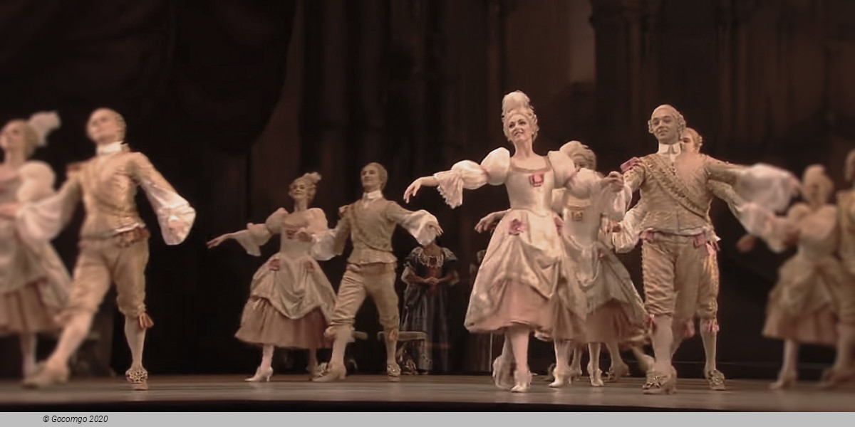 Scene 2 from the ballet "The Sleeping Beauty"