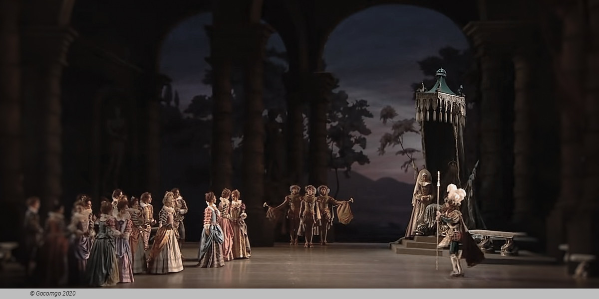 Scene 3 from the ballet "The Sleeping Beauty"