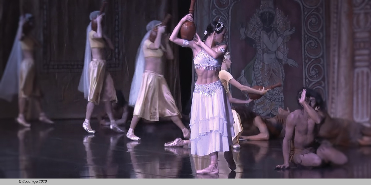 Scene 3 from the ballet "La Bayadère"