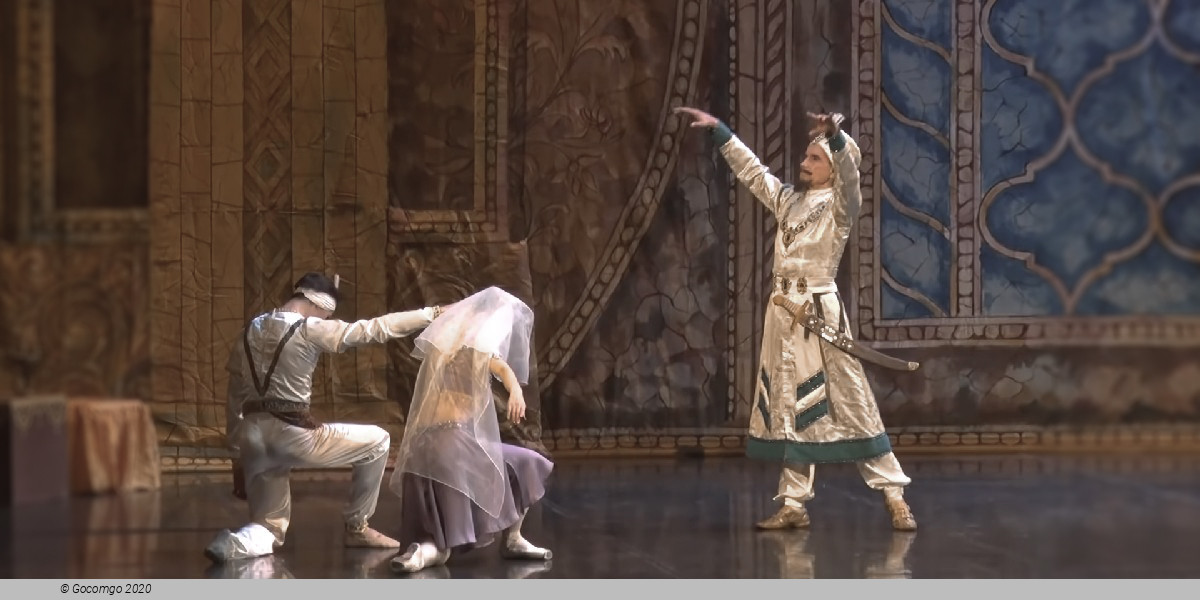 Scene 6 from the ballet "La Bayadère"