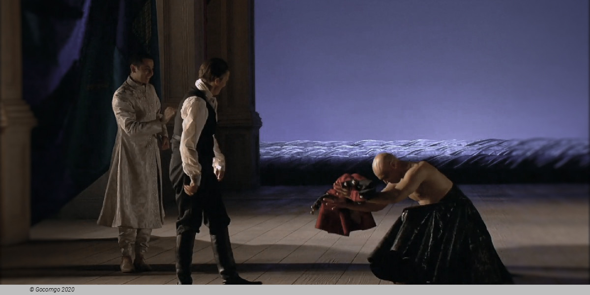 Scene 2 from the opera "Giulio Cesare"