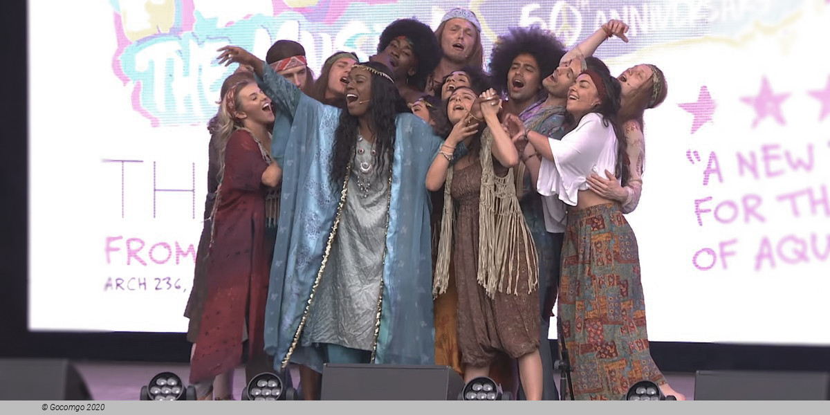 Scene 2 from the musical "Hair", photo 1