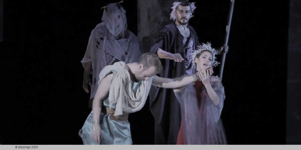 Scene 5 from the opera "L'Orfeo"