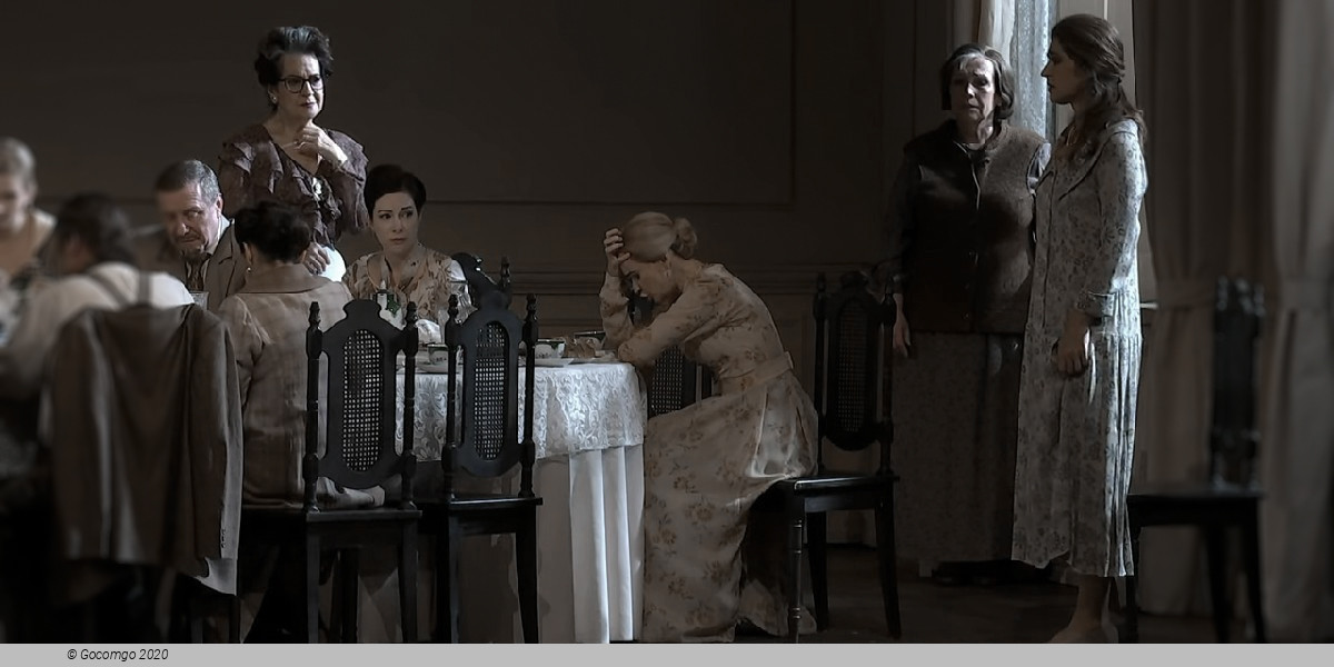 Scene 7 from the opera "Eugene Onegin"