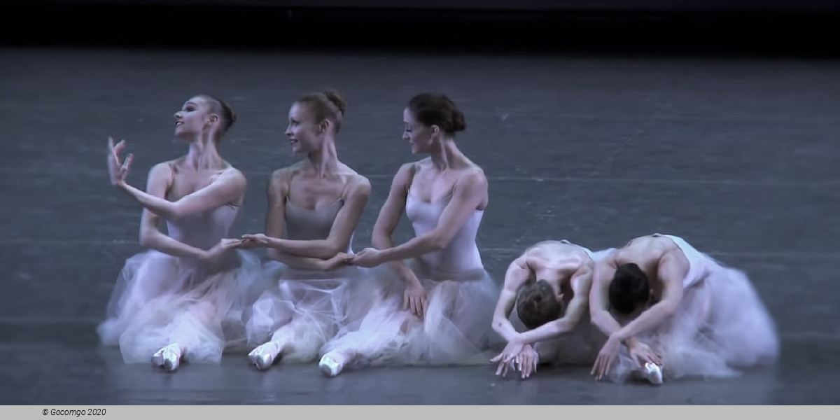 Scene 2 from the ballet "Serenade"