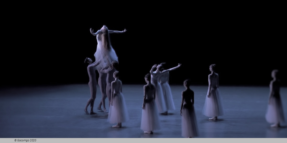 Scene 8 from the ballet "Serenade"