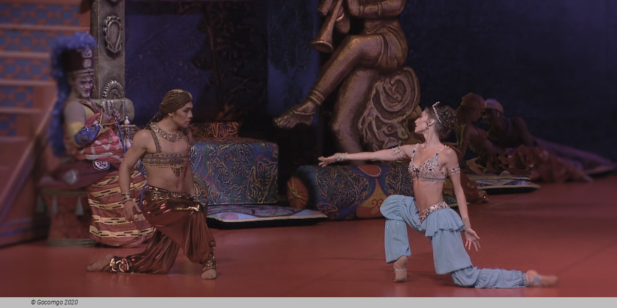 Scene 3 from the ballet "Schéhérazade"