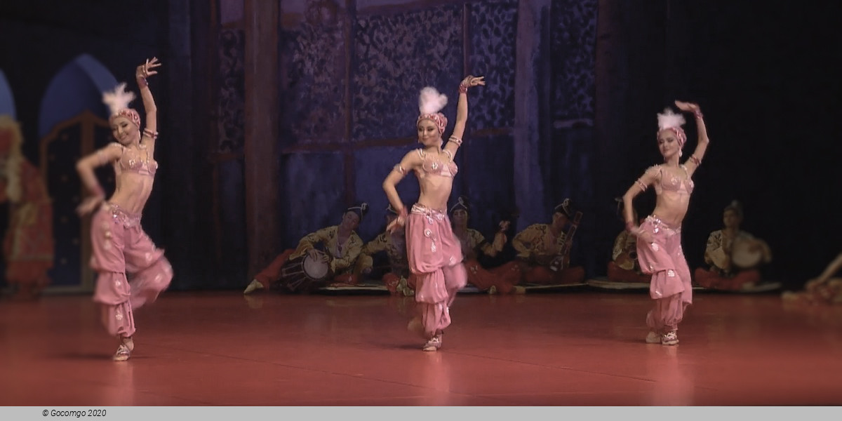 Scene 6 from the ballet "Schéhérazade"