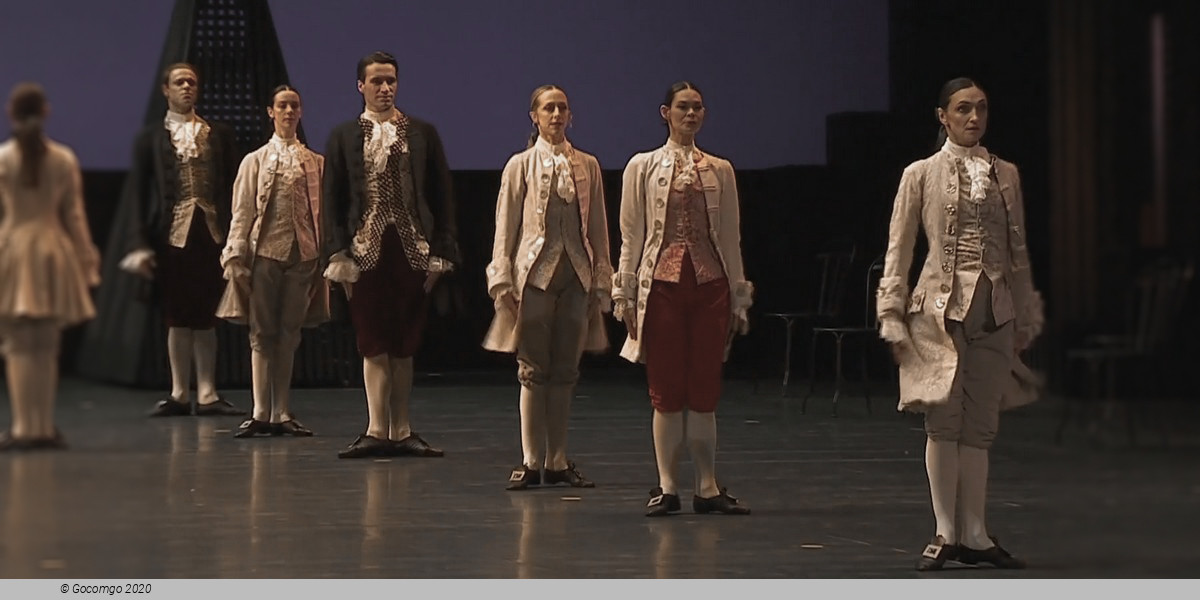 Scene 6 from the ballet "Le Parc"