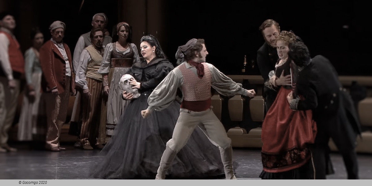 Scene 2 from the opera "I vespri siciliani"