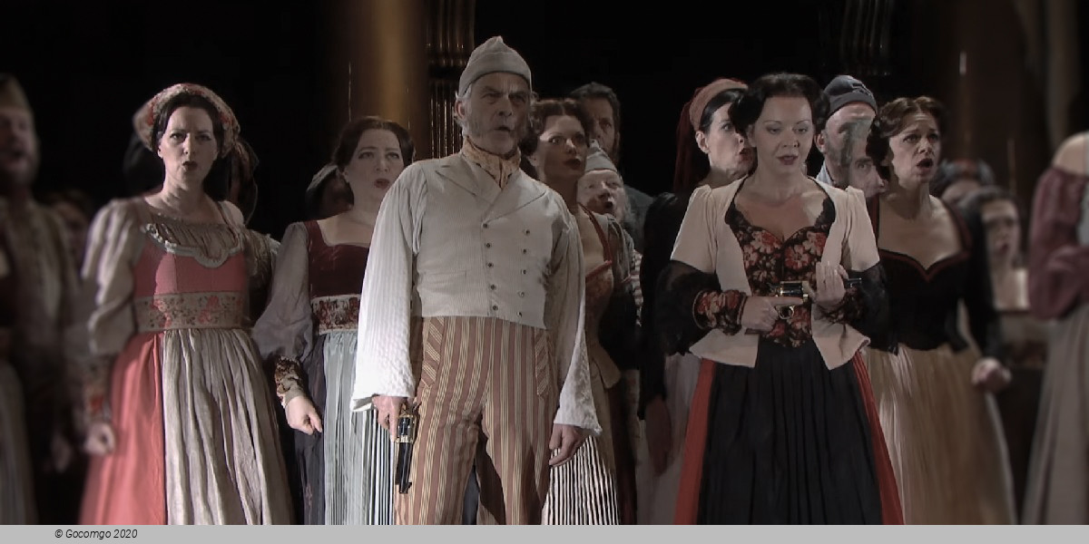 Scene 7 from the opera "I vespri siciliani"