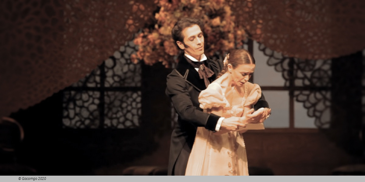 Scene 6 from the ballet "Onegin"