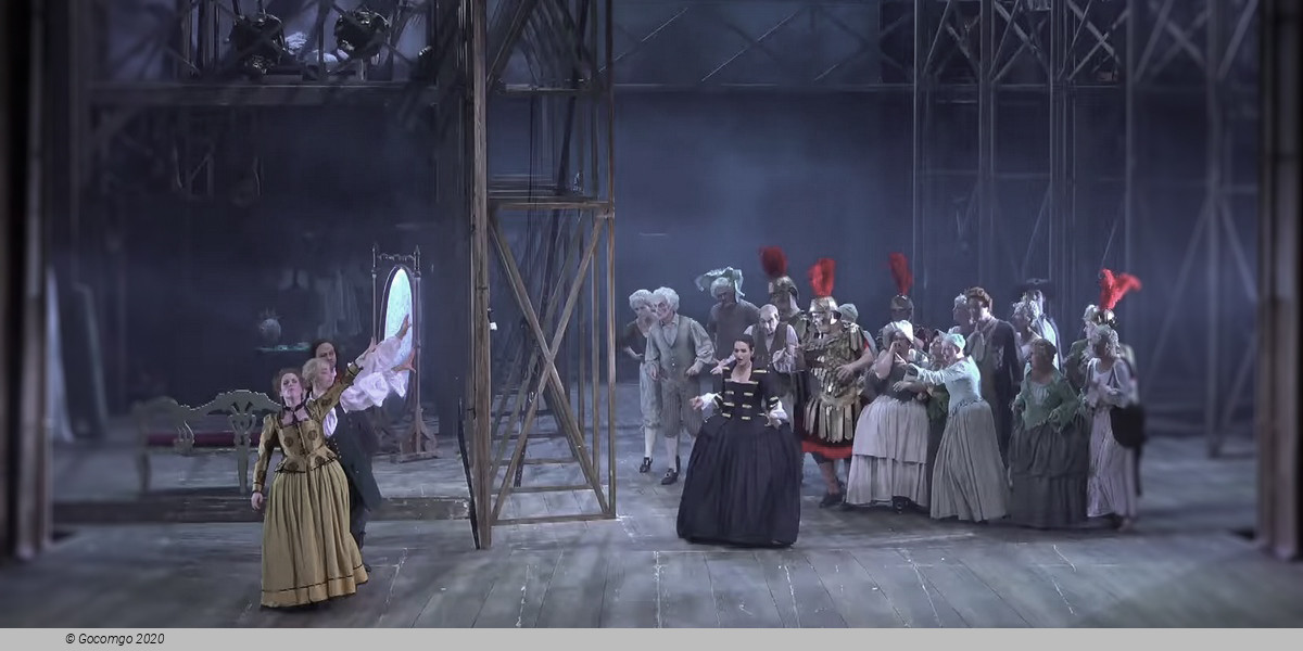 Scene 2 from the opera "Xerxes"