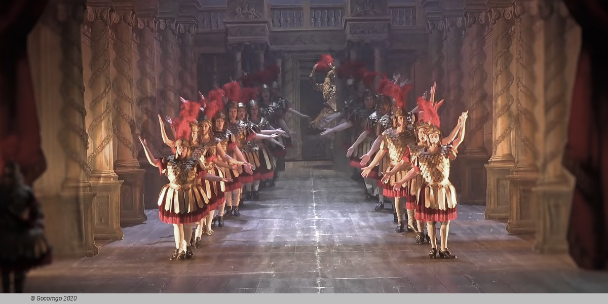 Scene 4 from the opera "Xerxes"