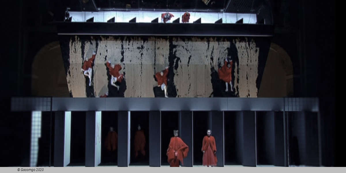 Scene 2 from the opera "Mitridate, re di Ponto"