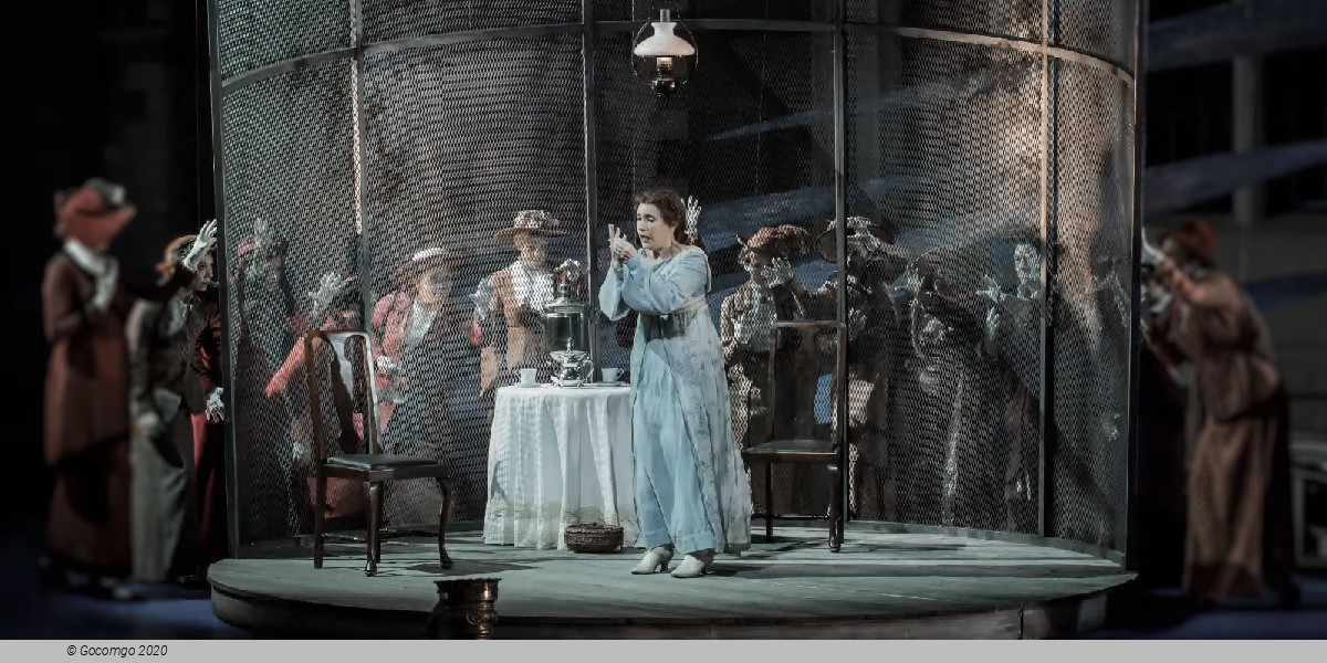 Scene 1 from the opera "Káťa Kabanová"