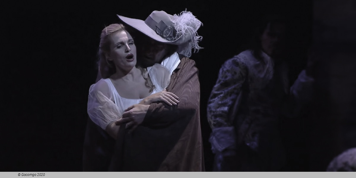 Scene 2 from the opera "Cyrano de Bergerac"