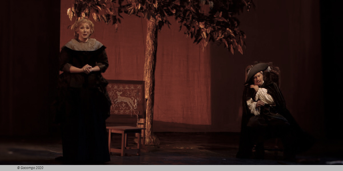 Scene 5 from the opera "Cyrano de Bergerac"