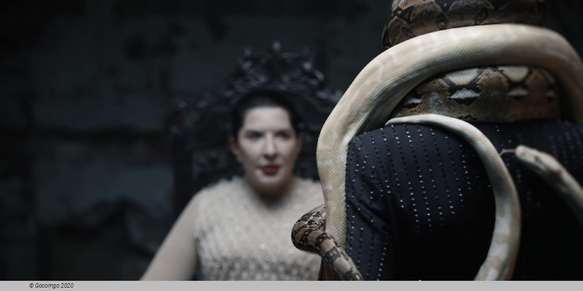 Scene 3 from the opera "7 Deaths of Maria Callas"
