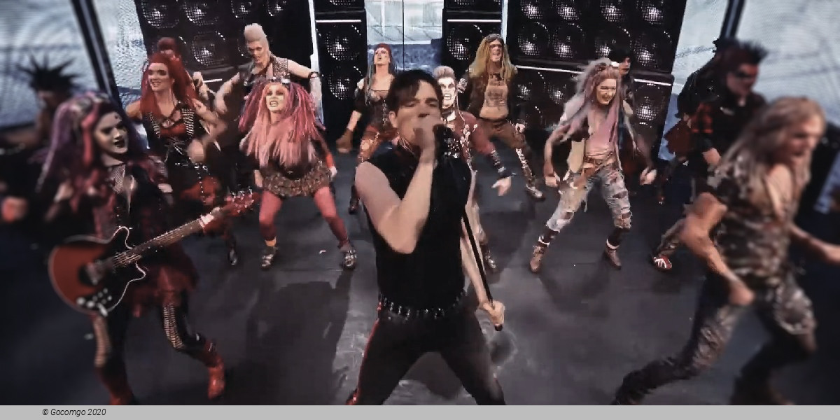 Scene 1 from the musical "We Will Rock You"