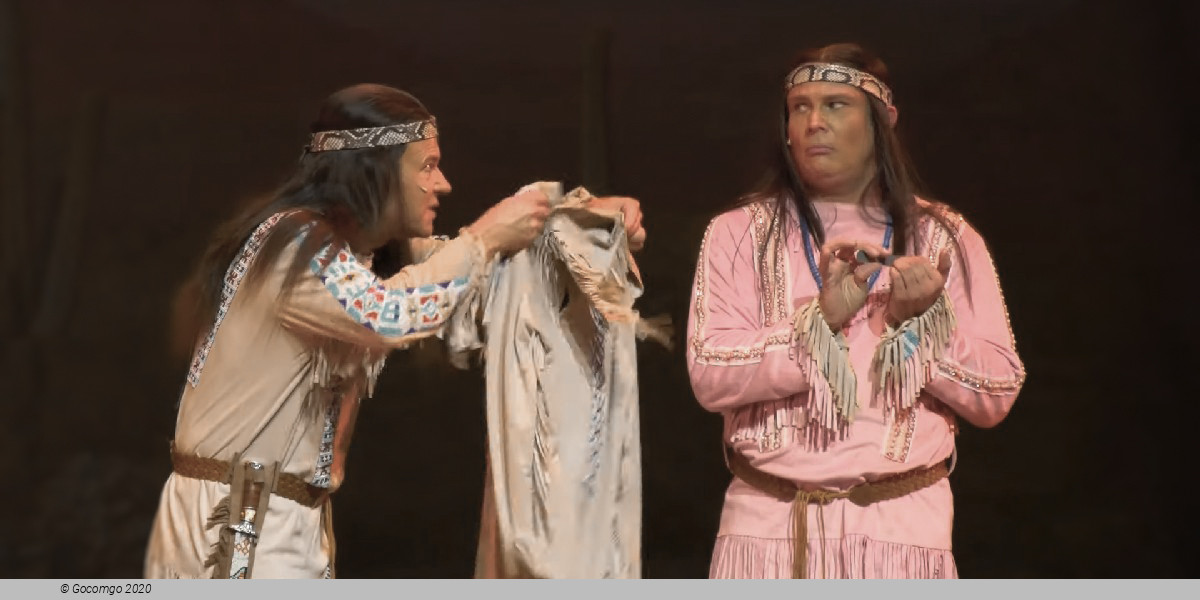 Scene 5 from the musical "The Shoe of Manitou", photo 5