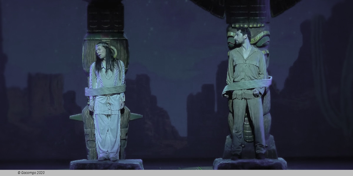 Scene 9 from the musical "The Shoe of Manitou", photo 9